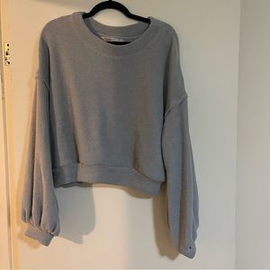 Free People Beach pullover sweater size small light blue